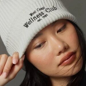 DAILY PRACTICE ANTHROPOLOGIE SPORT CLUB RIBBED BEANIE New W Tags! GWP Free Gift